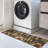 Ottohome Non-Slip Boxes Area Rug For Living Room, Hallway, Entryway Rug-1505378901