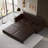 3-in-1 Convertible Sofa Bed with Nailhead Trim and Rolled Arms-806966490