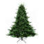 Arbre de Noël pleine forme de 8 pi avec 2673 pointes - aiguilles mixtes en PE / PVC, base large pour les grands espaces, structure à charnières pour une installation facile, support en métal pour un soutien solide-651129262