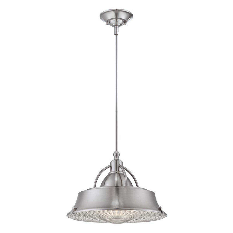 Tiawah 2 - Light Dome Pendant, Brushed Nickel