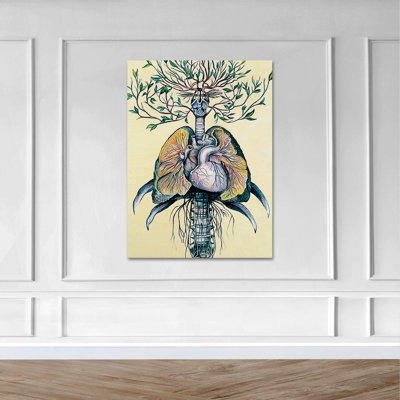 «Tree from Lungs and Heart», impression sur toile tendue