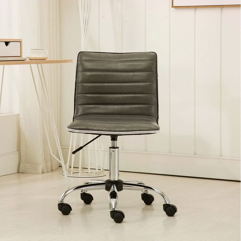 Chaise de bureau Chromel, Gris