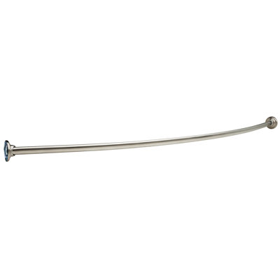 60" Curved Fixed Shower Curtain Rod