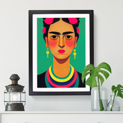 Frida Kahlo Minimalism - Wall Art