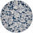 Ammundsen Floral Navy/Ivory Area Rug-1675715824