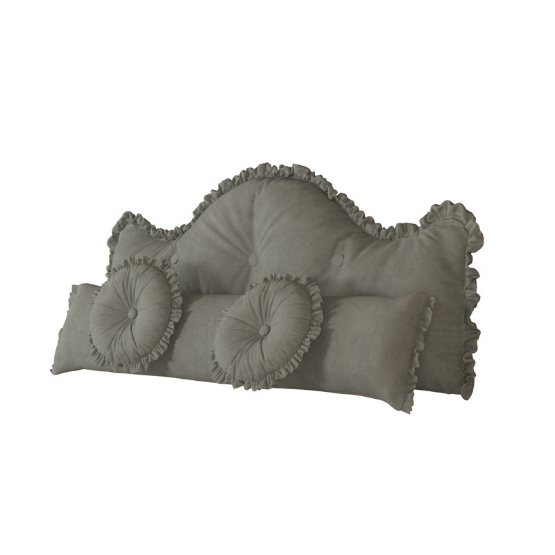 Novelty Cushion, Grey, 66cm H x 140cm W