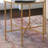 Oxendine Glass Top End Table-783659842