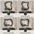Irregular Wood Framed Wall Mirror Asymmetrical Decorative Wall Mirror-2104696718-2104696717