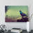 Mysterious Pigeon Bird - Wrapped Canvas Print