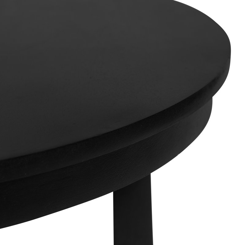 Table basse en bois, Noir