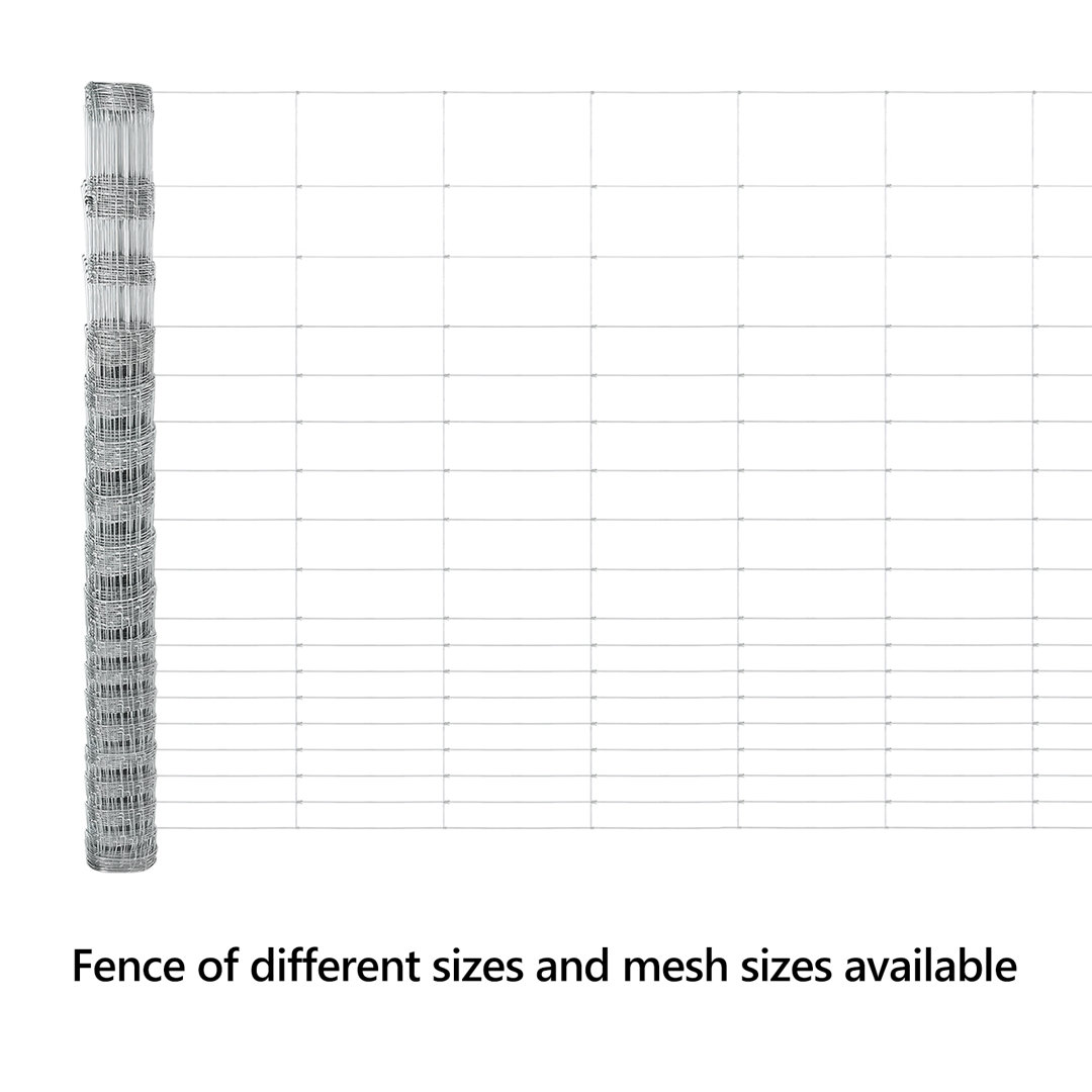 Vidaxl Field Fence Galvanised Steel
