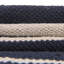 Tapis uni / rayé bleu marine Gwin-1577188048