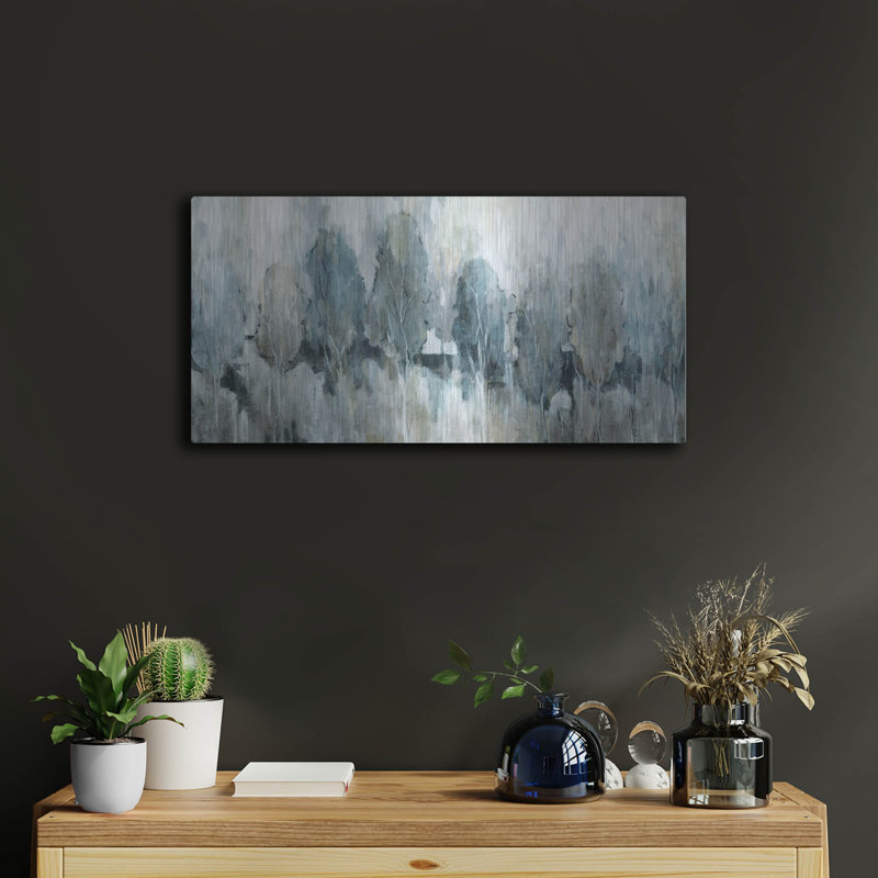 «Bright Indigo Groves» par Carol Robinson, H 12 po x l 24 po