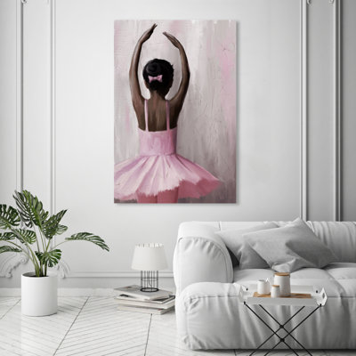 Apprendre le ballet - Impression sur toile