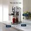 Dedica Duo Manual Coffee Machine White-115310594