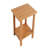 Wood-Grain Imitation Wood Side Table, Simple Yet With A Touch Of Texture. A Small Tabletop For Outdoor Picnics.-2103083528