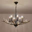Donita 6-Heads Retro Antler Resin Chandelier