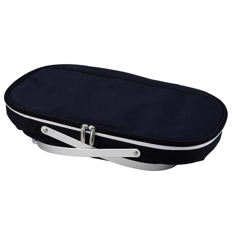Collapsible Pinic Basket, Black