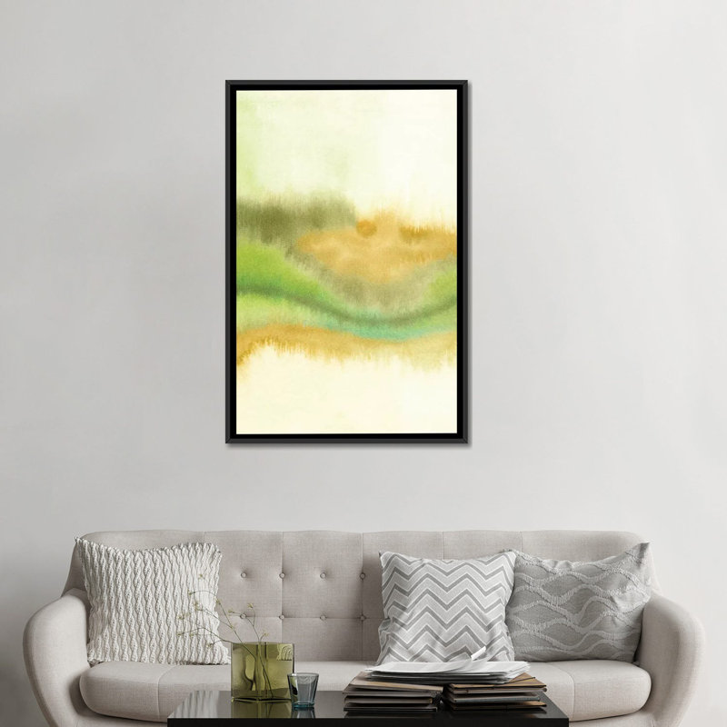«Abstract VI» par Marco Gonzalez - Estampe numérique sur toile tendue avec châssis, H 48 po x l 32 po x P 1,5 po