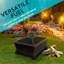 Rectangle Steel Smokeless Fire Pit
