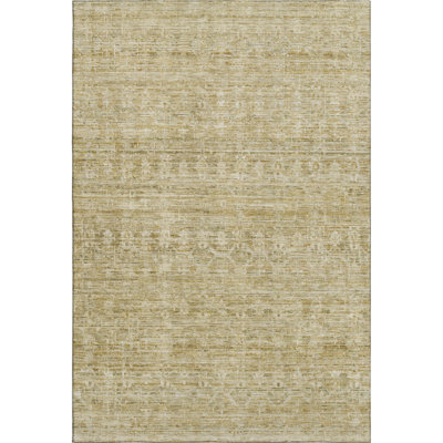 Premium Machine Washable Lubbers AMF1746 Stripe Rug