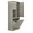 67'' H Bathroom Cabinet With Tilt-Out Laundry Hamper And Adjustable Shelf-417490414