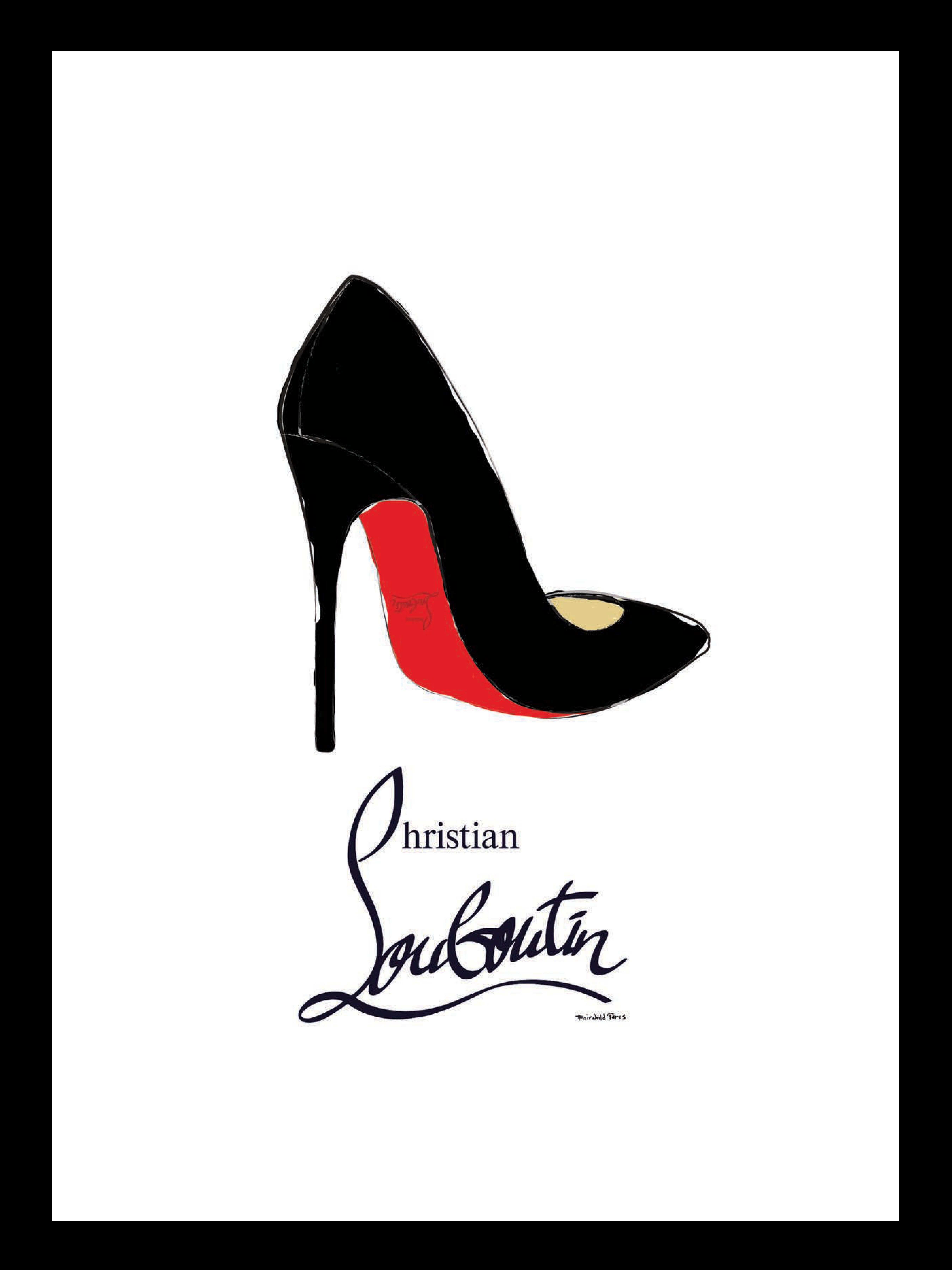 Lacquered Heeles With Red Soles. Black Leather Louboutin Isolated On White  Background. Woman Fashion Outfit. Stock Photo, Picture and Royalty Free  Image. Image 89106300.