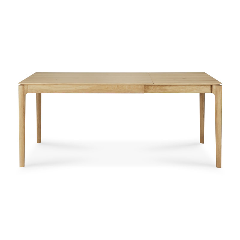 Bok Solid Wood Dining Table, 30"H x 71"L x 35.5"W, Varnished Oak