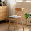 Chaise de salle à manger en bois chêne naturel de qualité FAS Fabriqué en Amérique du Nord Chaise en bois massif à 100% Chaise de table Chaise de salon en bois Simple et naturel-1893887607-1893887603-1893887602