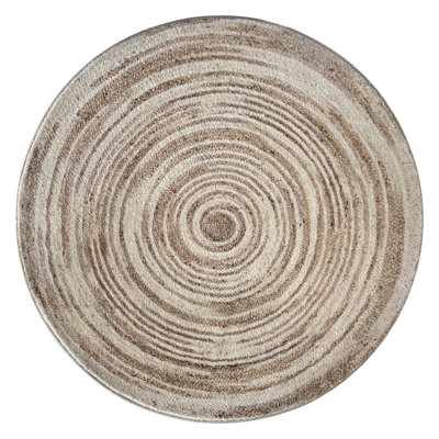 Hedon Machine Woven Beige Indoor Rug