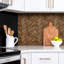 Avelia 50 x 100 cm PVC Metro Tile in Brown