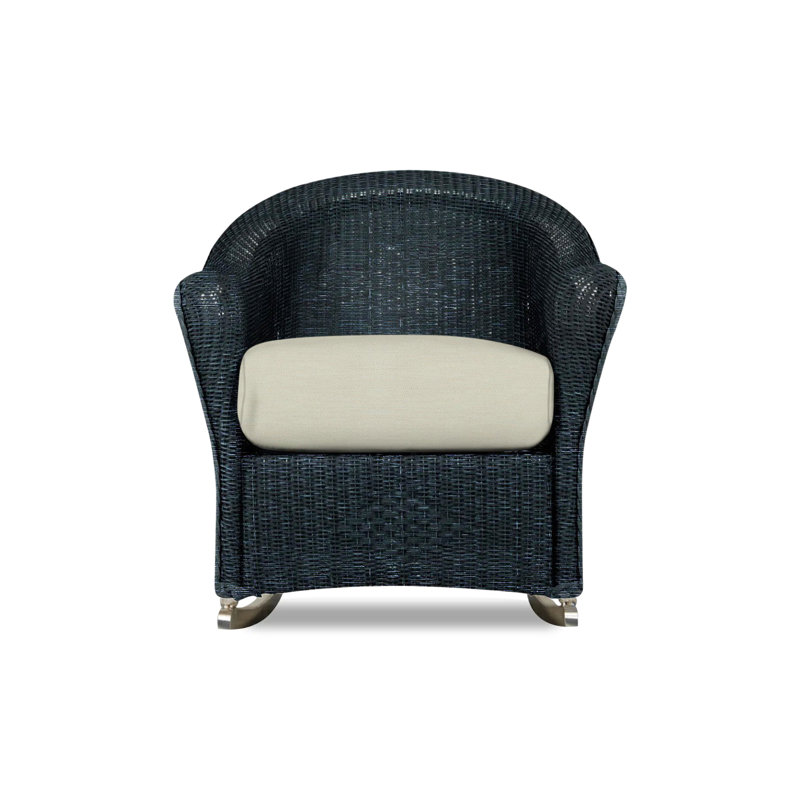 Reflections Outdoor Rocker Chair, Demo Stone, Denim Blue