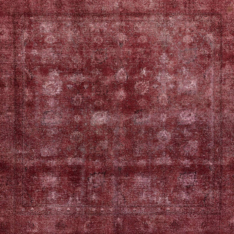 Abstract Indoor Rug, Square 6'