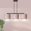 Eamie 3 - Light Steel Kitchen Island Pendant-1128253637