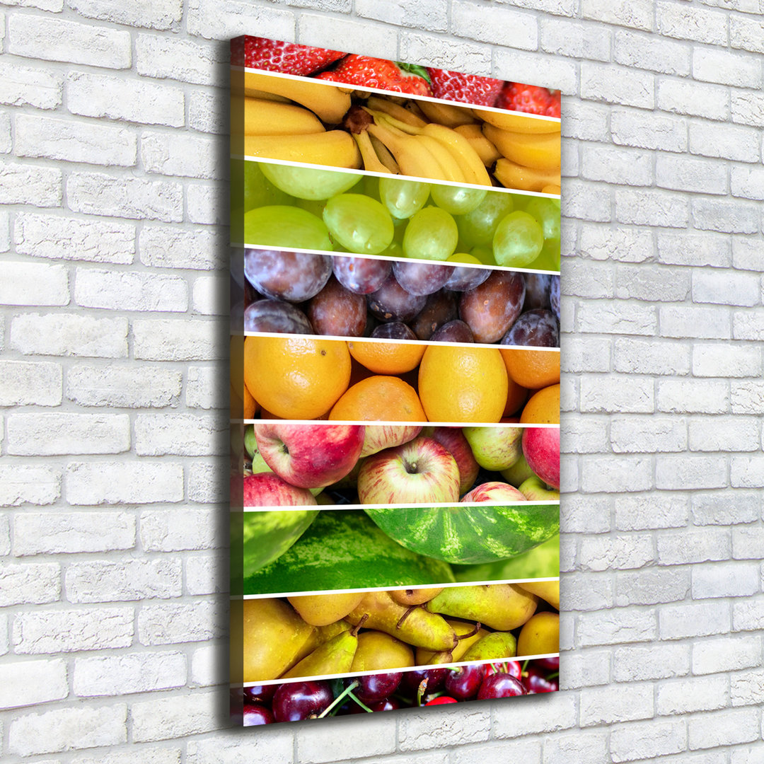 Colourful Fruits - Kunstdrucke auf Leinwand