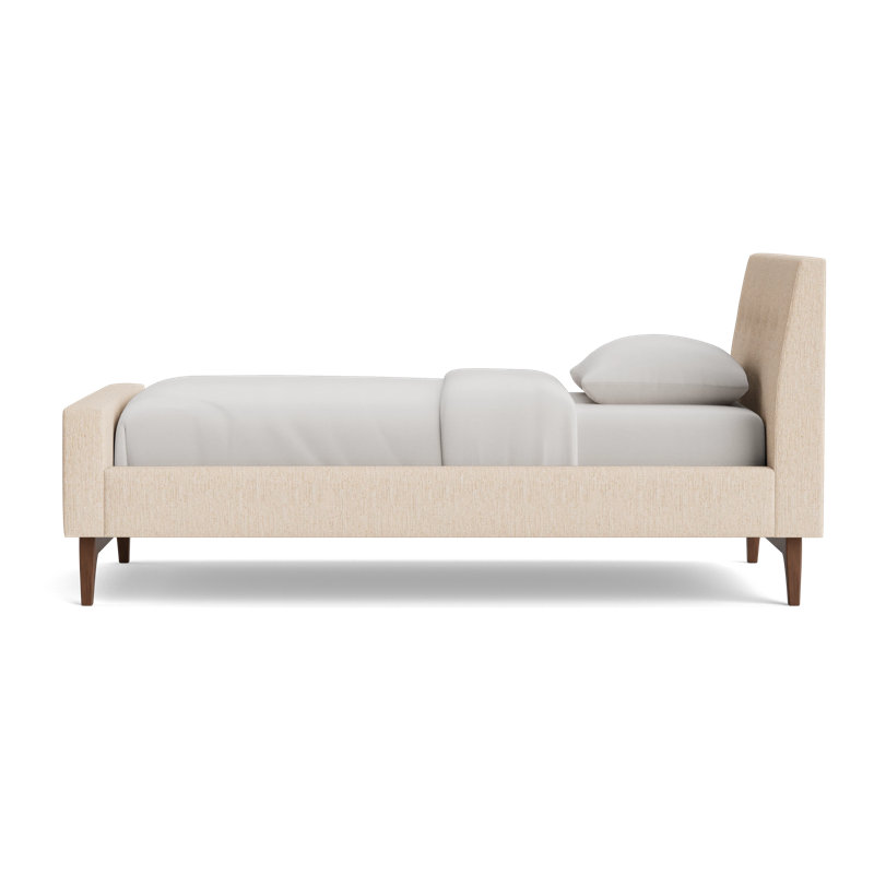 Tyler Bed, Twin, Performance Weave - Onyx