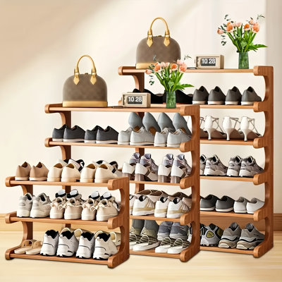 Multi-Layer Shoe Rack, Space-Saving Design