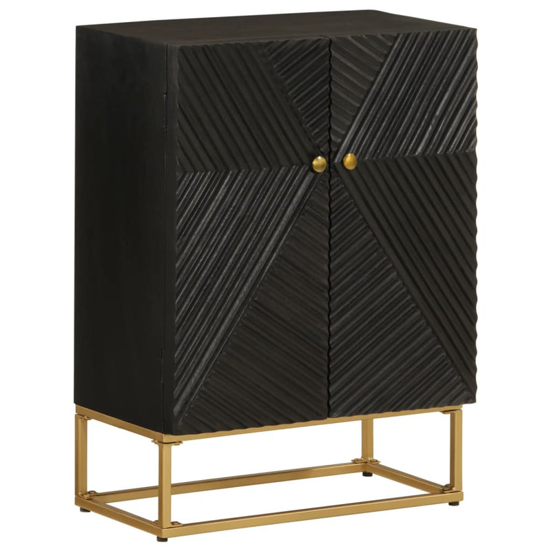 Iron Rectangle Accent Cabinet