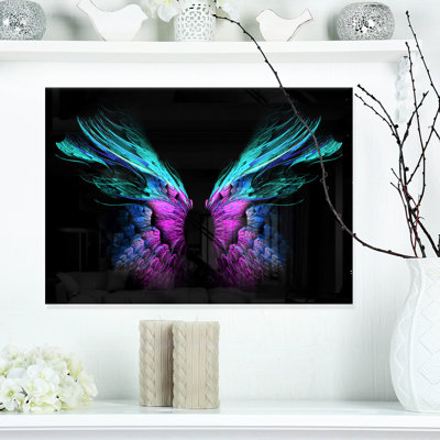 " Blue Butterfly Wings "