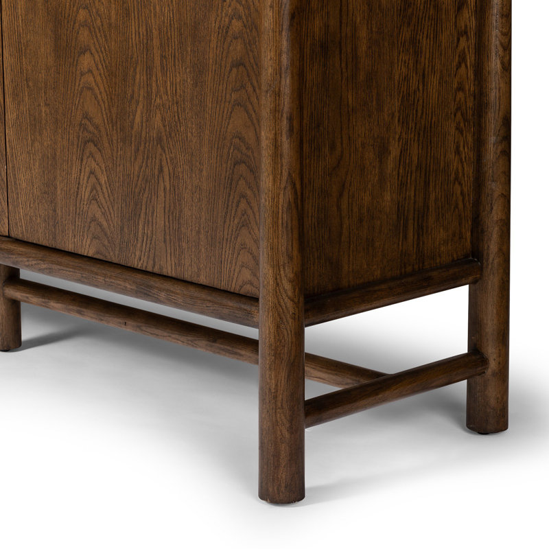 Armoire de rangement à 6 tablettes Marzavion, Brun