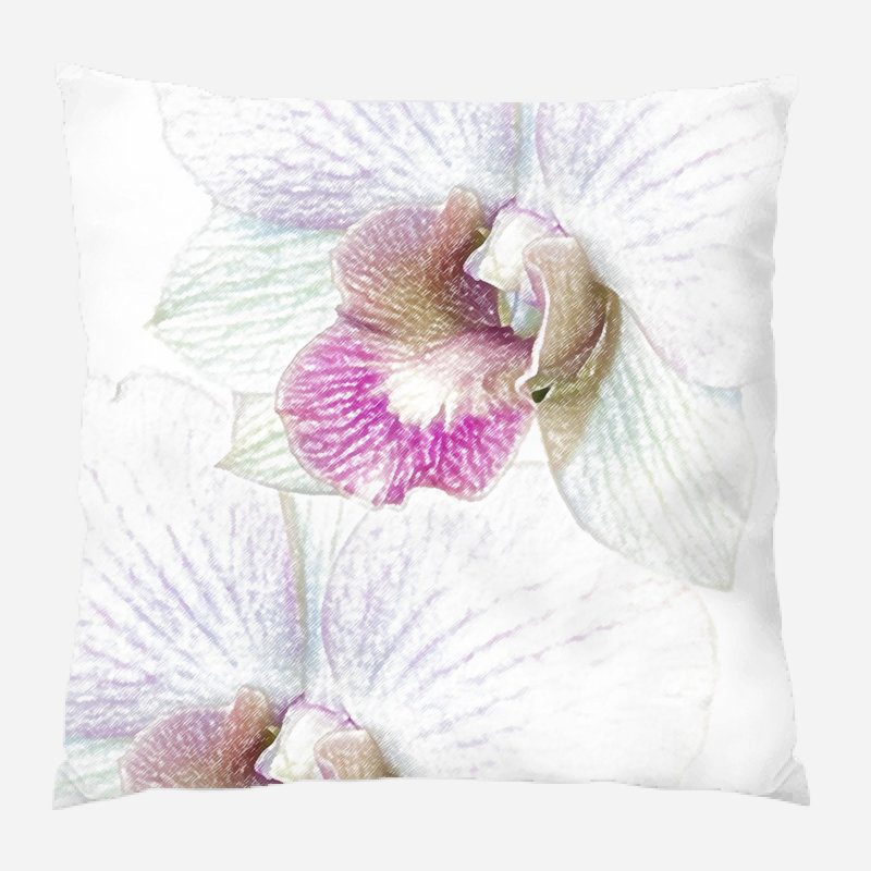 Coussin Orchid Orchid, Microsuède, Intérieur