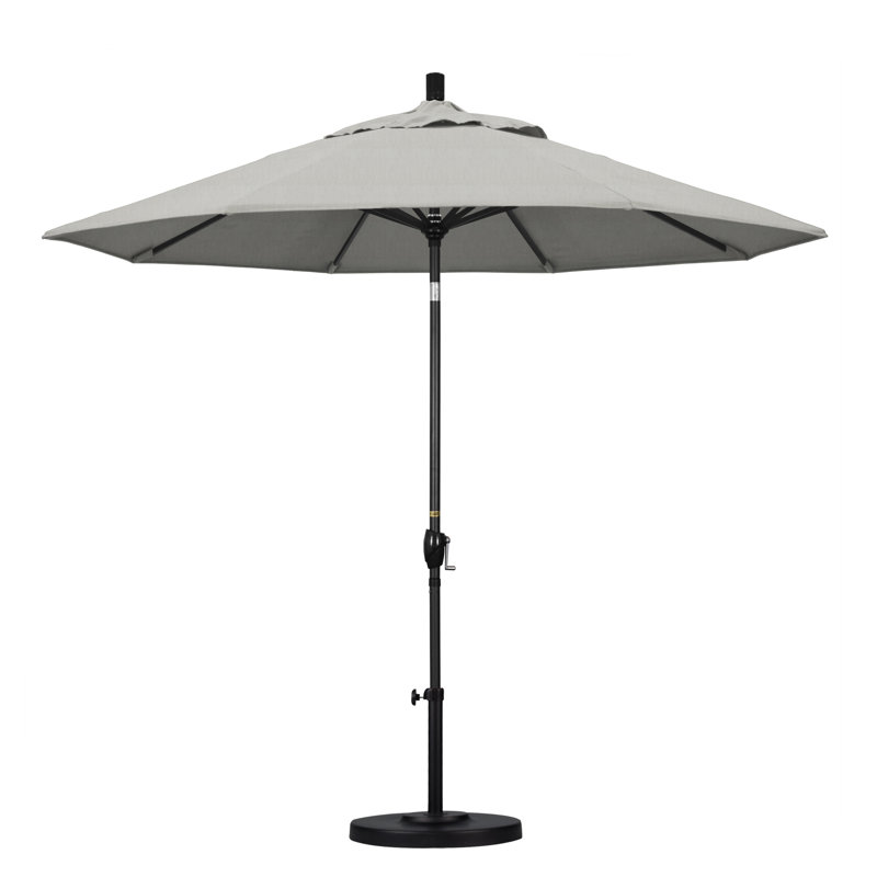 Parasol de marché 9 pi Iuka, Toile granit Sunbrella®, 225