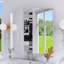 Pharmacie rectangulaire en aluminium avec miroir-542988943