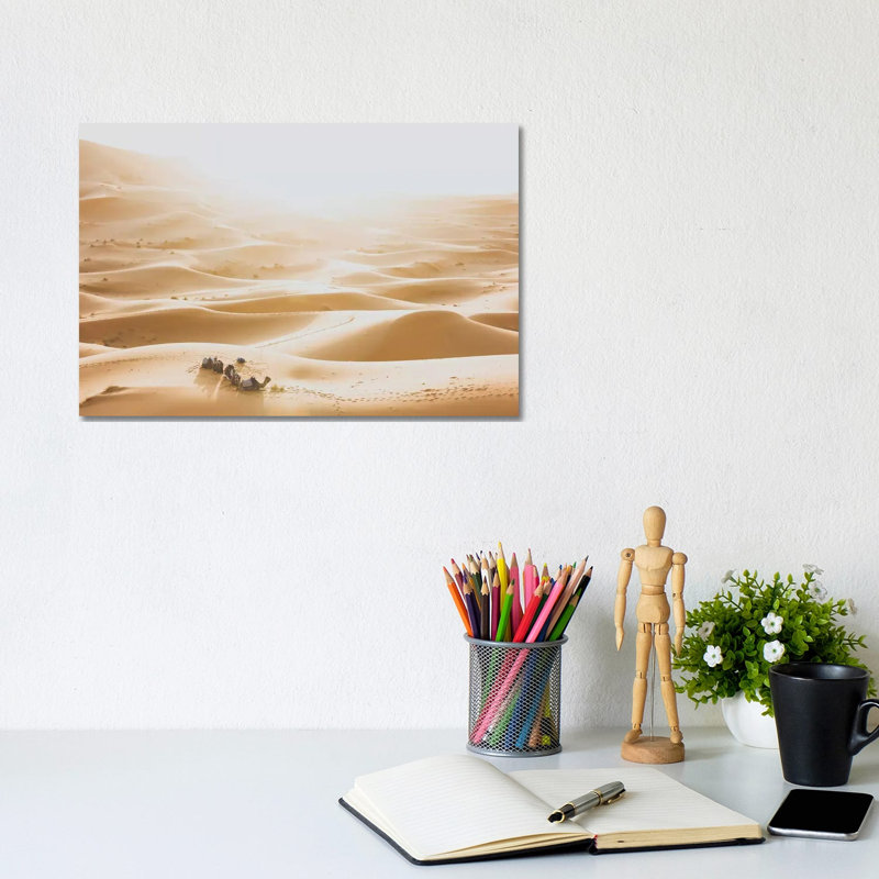 Sahara Desert by Luke Anthony Gramme - Wrapped Canvas Print, 20.32 cm H x 30.48 cm W