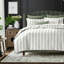 August Stripe Reversible Cotton Duvet Cover Set-505051809-505051832