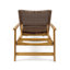 Chaise longue en bois et osier Hampton-663924370