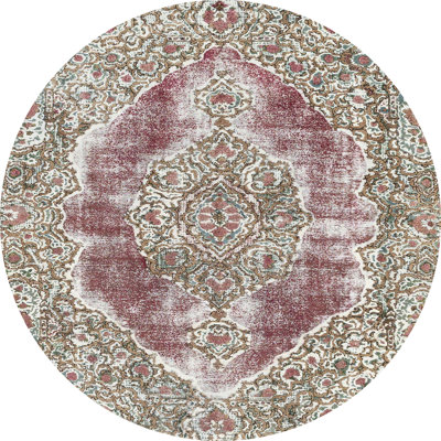 Tapis décoratif multicolore à motif abstrait