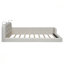 Grand lit plateforme tapissier avec 2 lampes de lecture-114195846