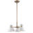 Josnyel 3 - Light Steel Dimmable Chandelier-53246867