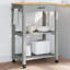 Wood Bar Cart